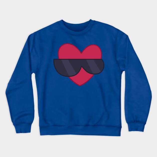 One Cool Heart - Mabel's Sweater Collection Crewneck Sweatshirt by Ed's Craftworks